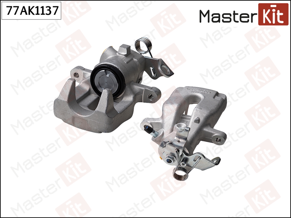 MASTERKIT 77AK1137 Суппорт торм. CITROEN C3 (02-)/C2 (03-)/PEUGEOT 207 (06-) зад. прав. D 38мм
