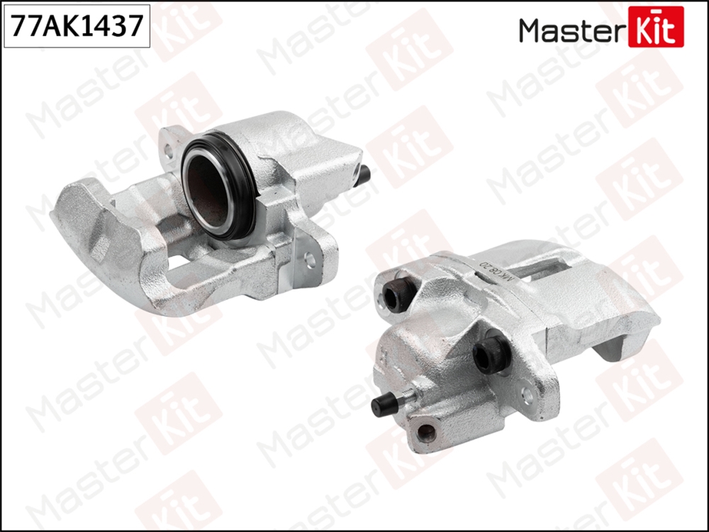 MASTERKIT 77AK1437 Суппорт тормозной | перед прав |
