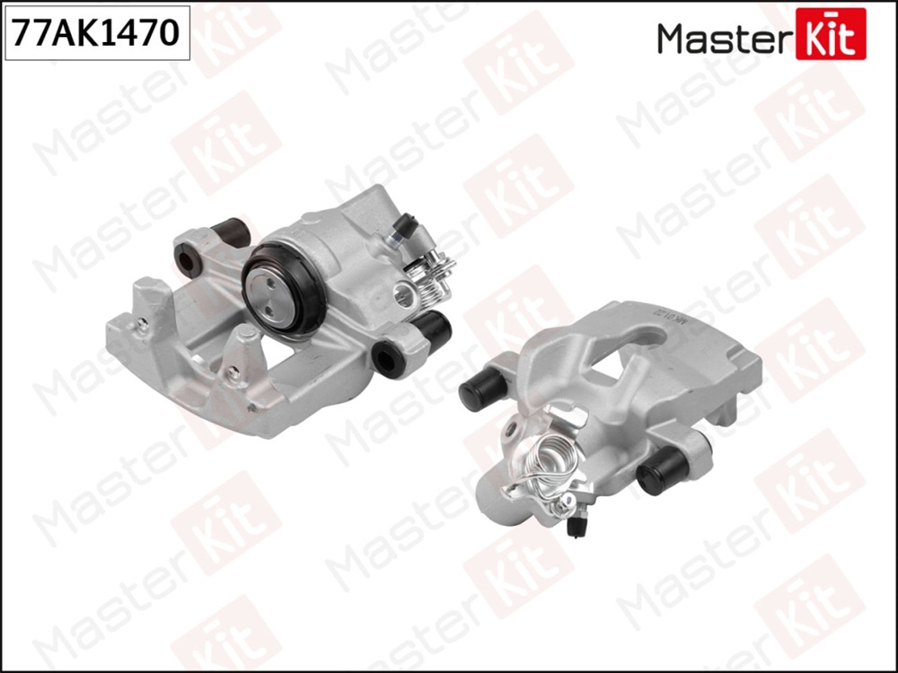 MASTERKIT 77AK1470 Суппорт тормозной зад. лев. Renault Laguna III(BT0/1,KT0/1,DT0/1) 07-15