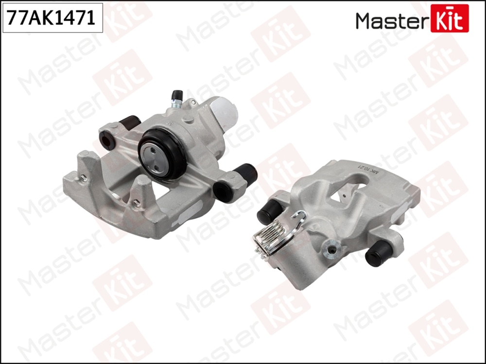 MASTERKIT 77AK1471 Суппорт тормозной зад. прав. Renault Laguna III(BT0/1,KT0/1,DT0/1) 07-15