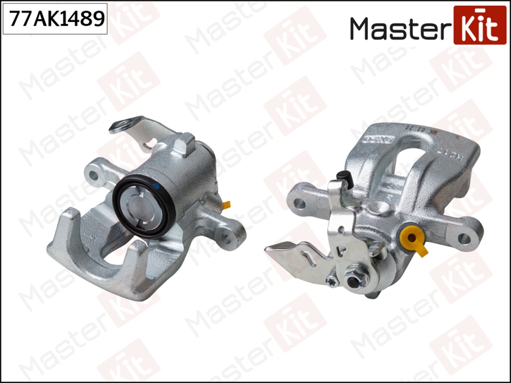 MASTERKIT 77AK1489 Суппорт тормозной зад. прав. Renault Kangoo(KW0/1 ,FW0/1 ) 08-