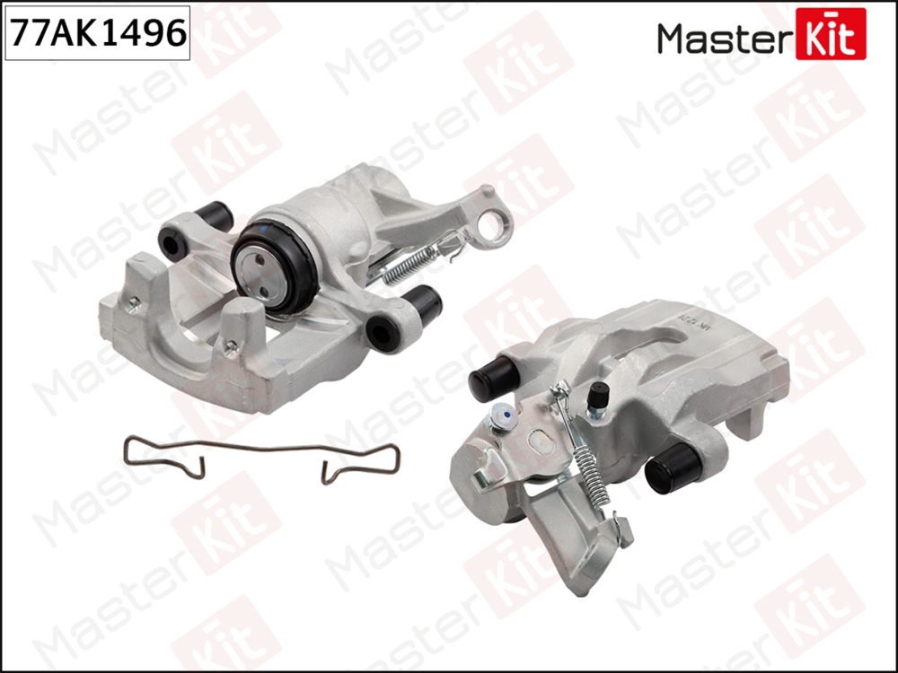 MASTERKIT 77AK1496 Суппорт тормозной зад. лев. Opel Vectra C(Z02) 02-09,Saab 9-3(YS3F) 02-15
