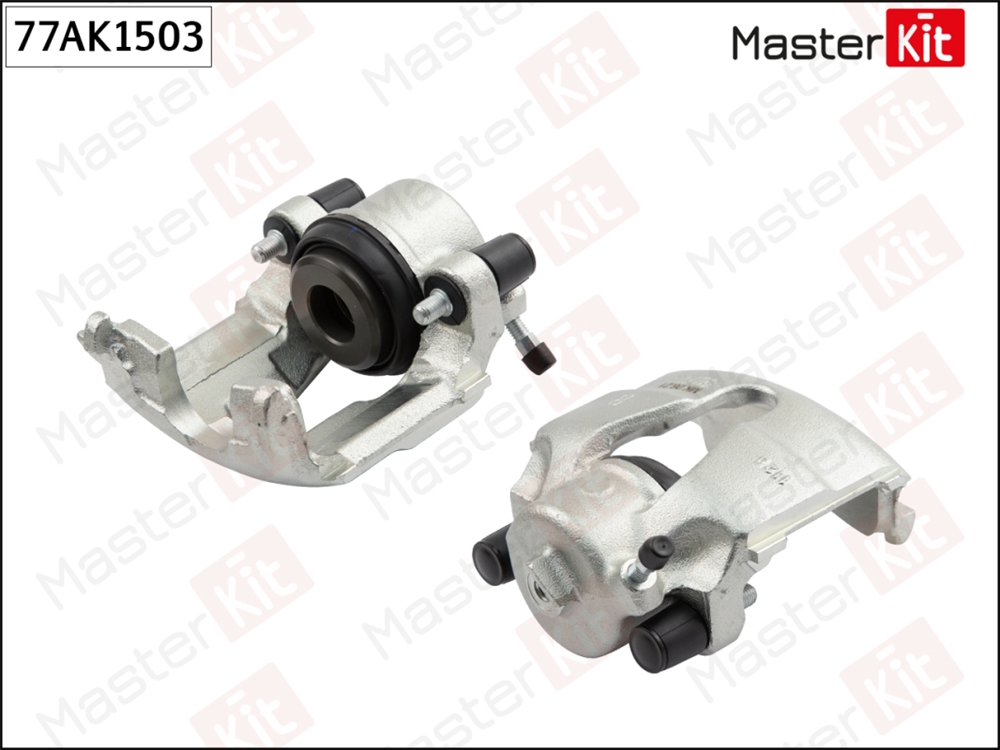 MASTERKIT 77AK1503 Суппорт тормозной перед. прав. Opel Astra G(T98,F70) 98-09