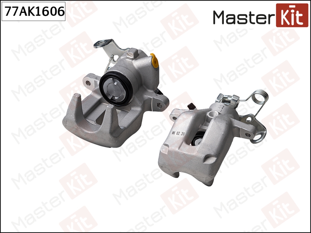 MASTERKIT 77AK1606 Тормозной суппорт зад.  лев. CITROEN C5/ PEUGEOT 407 04-