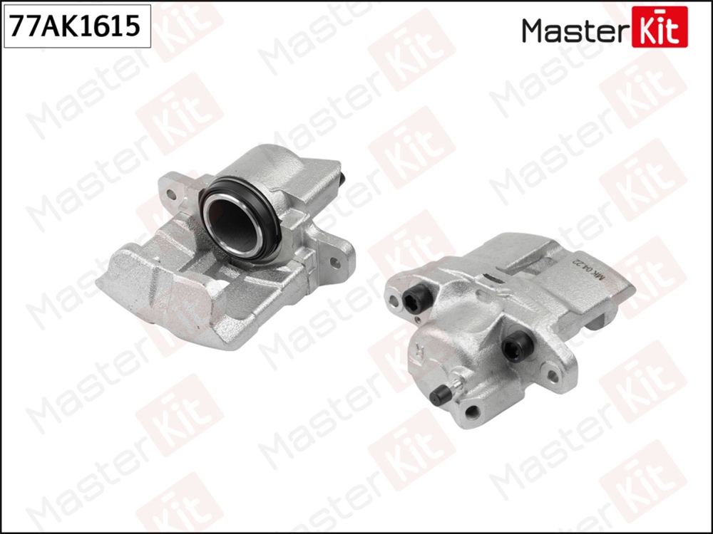MASTERKIT 77AK1615 Суппорт тормозной пер. прав. Renault SANDERO, STEPWAY 2007- 77AK1615