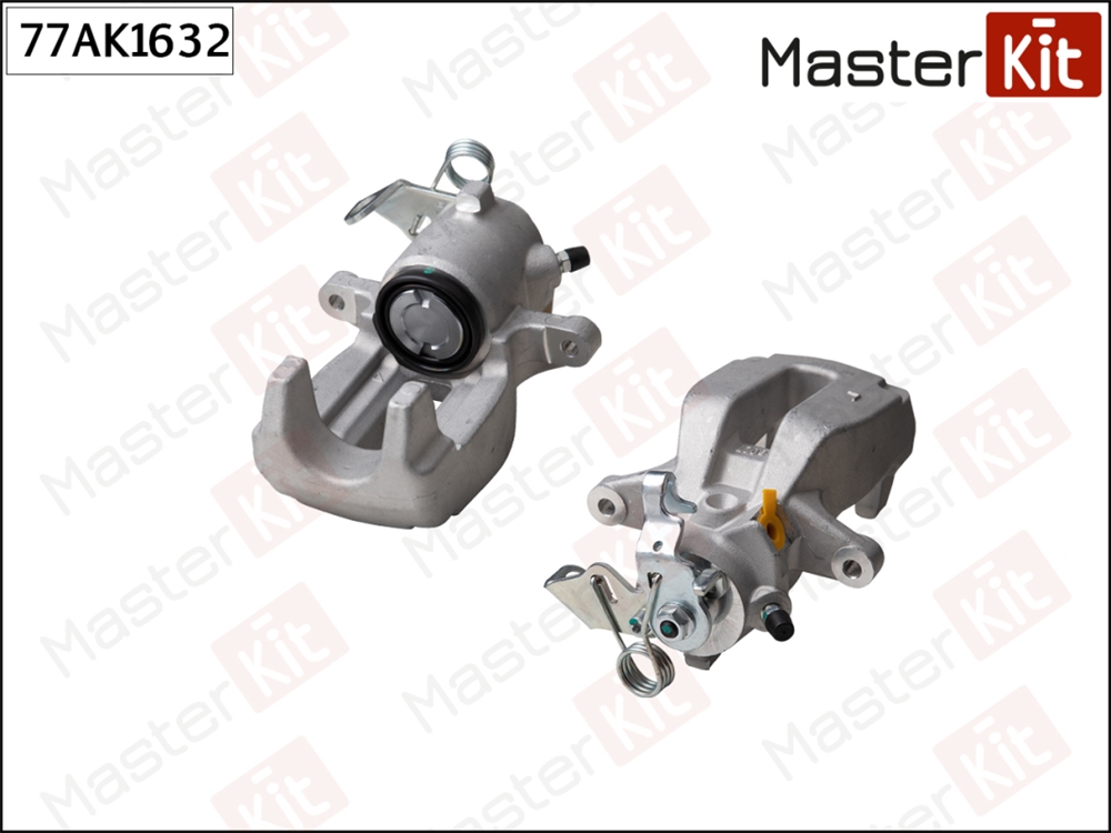 MASTERKIT 77AK1632 Суппорт тормозной зад. лев. Audi A3(8L1) 96-06,VW Polo(6R1,6C1) 09-