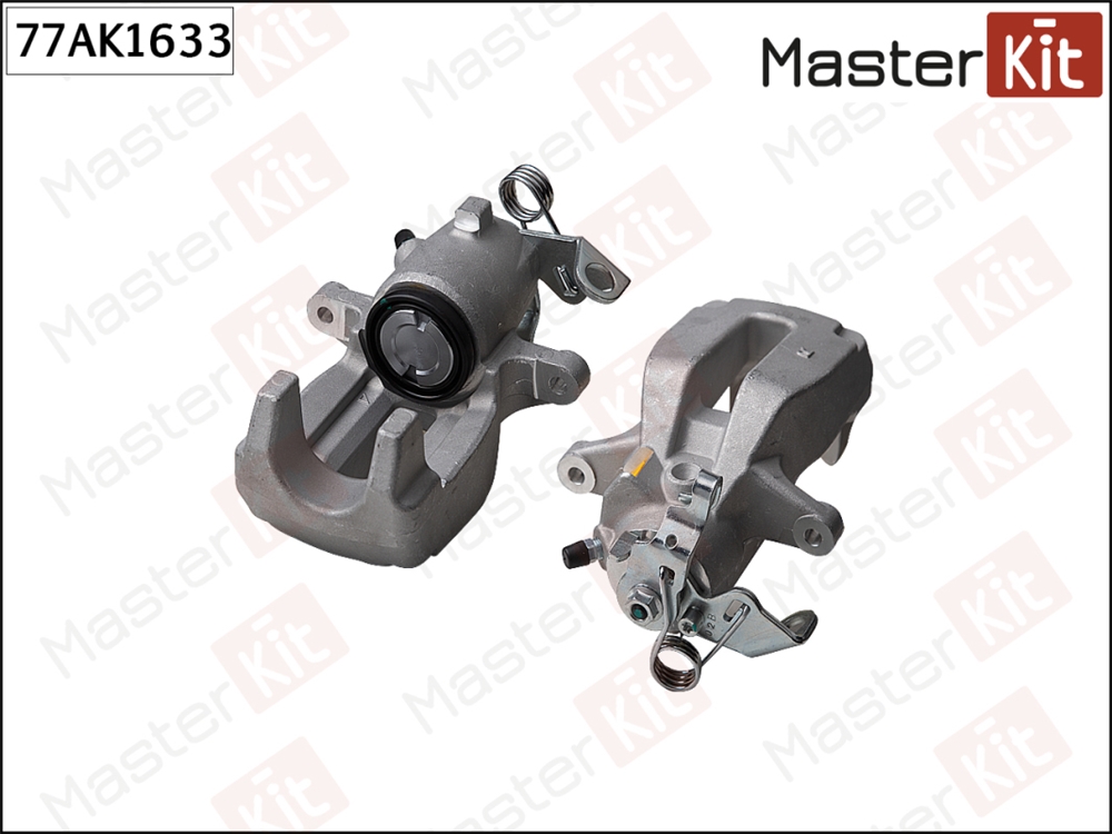 MASTERKIT 77AK1633 Тормозной суппорт зад.  прав. VW BORA/ GOLF IV 97-