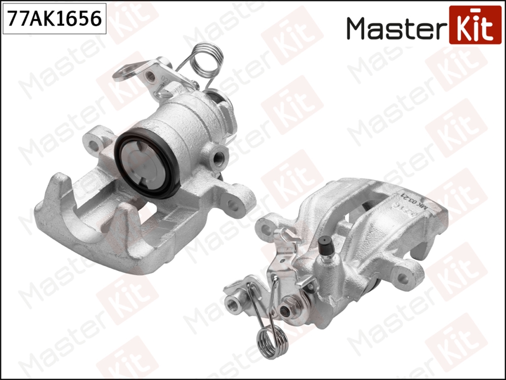 MASTERKIT 77AK1656 Тормозной суппорт задн. L
