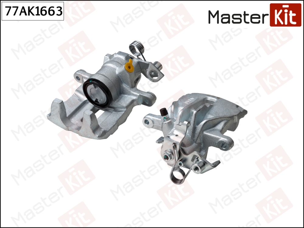 MASTERKIT 77AK1663 Тормозной суппорт зад.  прав. VW TRANSPORTER IV