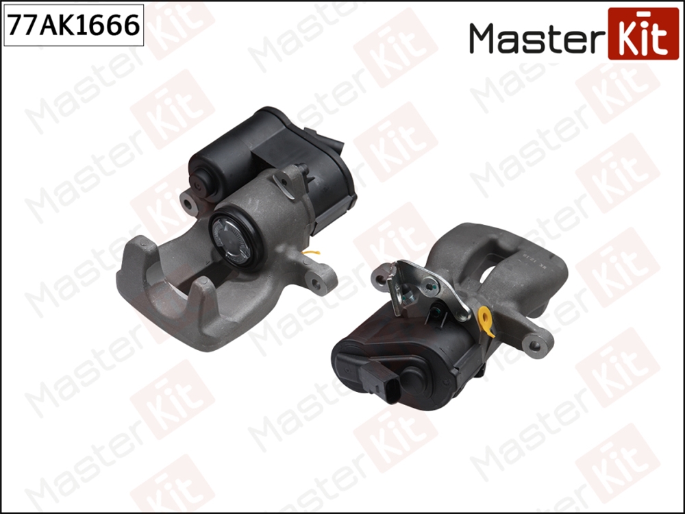 MASTERKIT 77AK1666 Суппорт тормозной зад. лев. VW PASSAT (3C2) 2005 - 2010 77AK1666