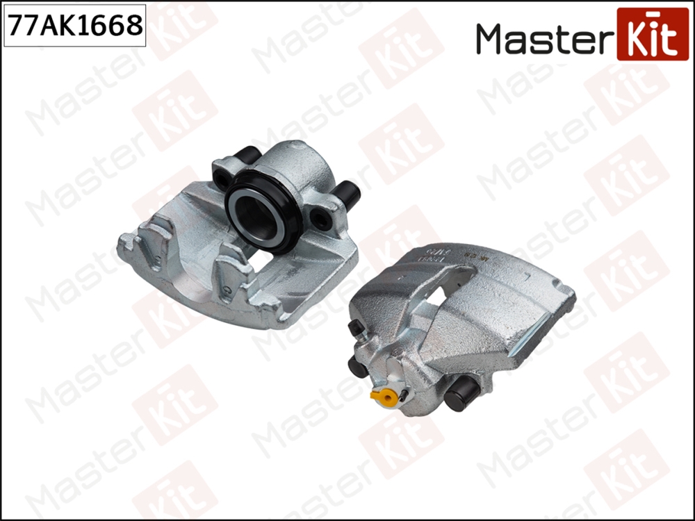 MASTERKIT 77AK1668 Суппорт тормозной | перед лев |