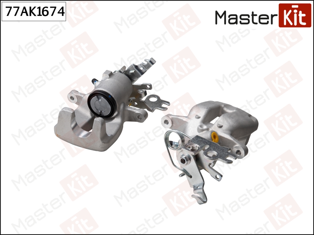 MASTERKIT 77AK1674 Суппорт тормозной задний левый Volkswagen CADDY III (2KB, 2KJ, 2CB, 2CJ) 2004-2015 77AK1674