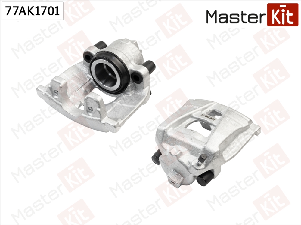 MASTERKIT 77AK1701 Суппорт тормозной перед. прав. Audi Q3(8UB,8UG) 11-18,VW Tiguan(5N ) 07-