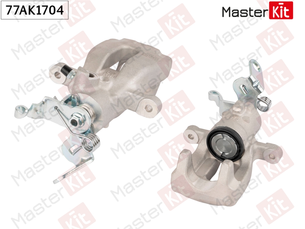 MASTERKIT 77AK1704 Суппорт тормозной зад. лев. Skoda Octavia III(5E3,NL3,NR3,5E5) 12-,SEAT Leon(5F1) 12-