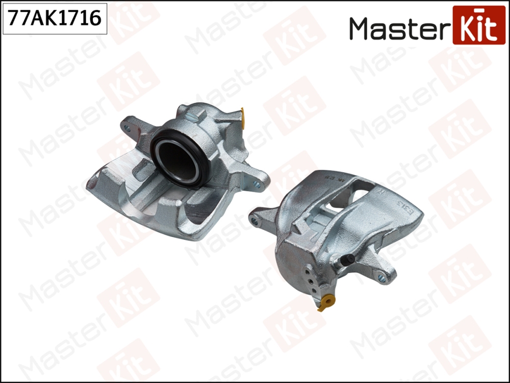MASTERKIT 77AK1716 Суппорт тормозной перед. лев. VW GOLF III (1H1) 1991 - 1998, PASSAT (3A2, 35I) 1988 - 1997, VENTO (1 77AK1716