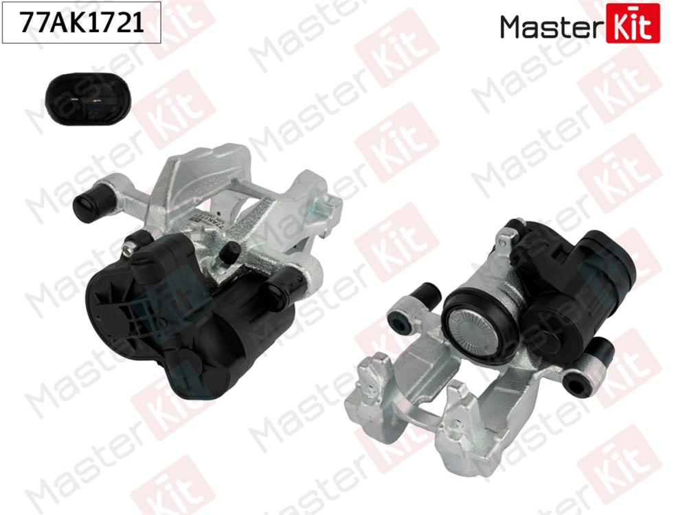 MASTERKIT 77AK1721 Тормозной суппорт зад. прав. SKODA KODIAQ (NS7) 2016 -