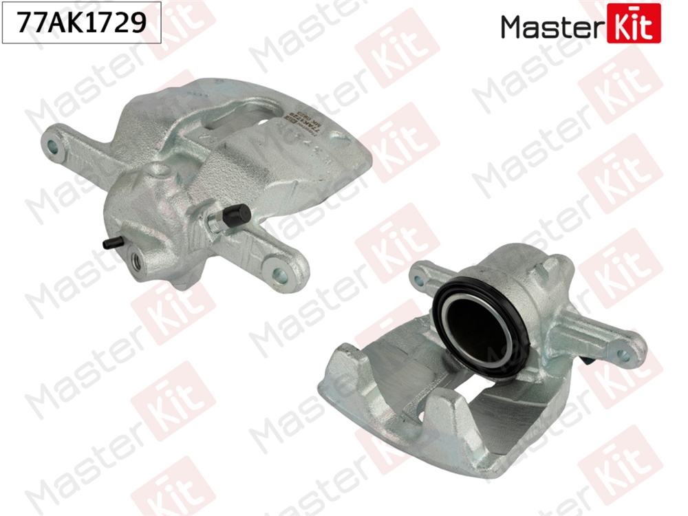 MASTERKIT 77AK1729 Тормозной суппорт перед. прав. SKODA FABIA II (542) 2006 - 2014