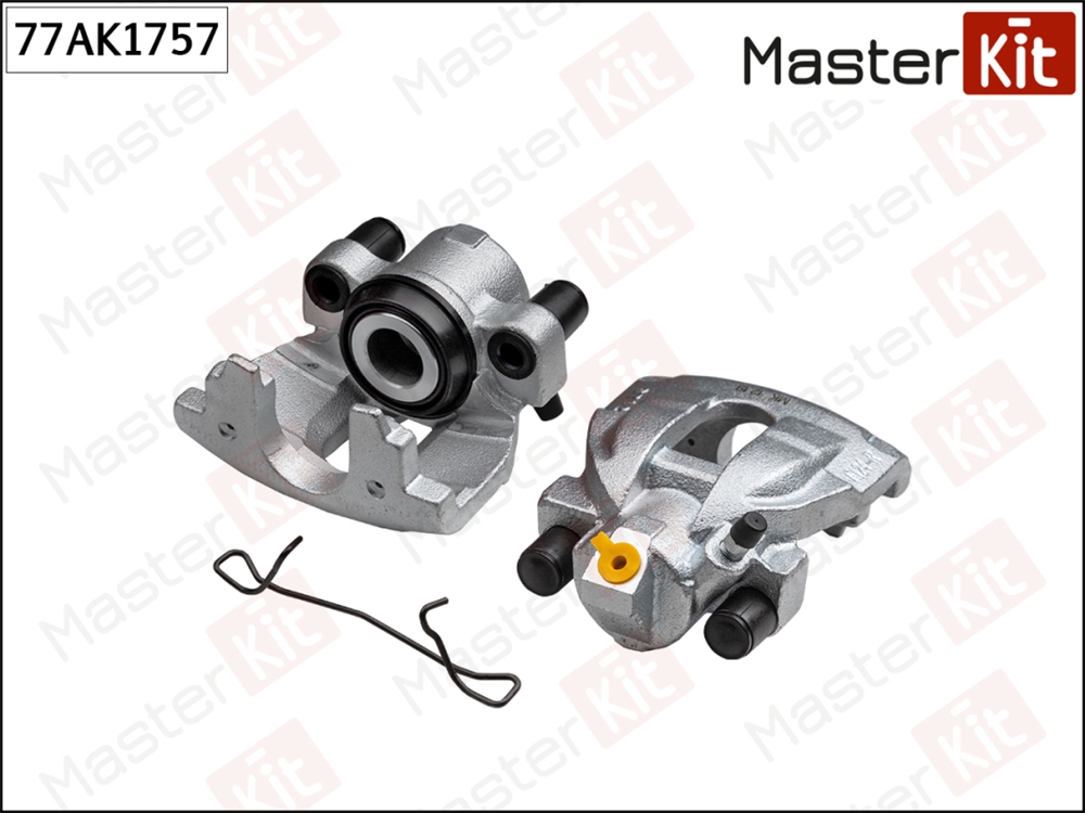 MASTERKIT 77AK1757 Суппорт тормозной зад. прав. Volvo S60 I(384),S80 I(184),V70 II(285),XC70(295) 97-10