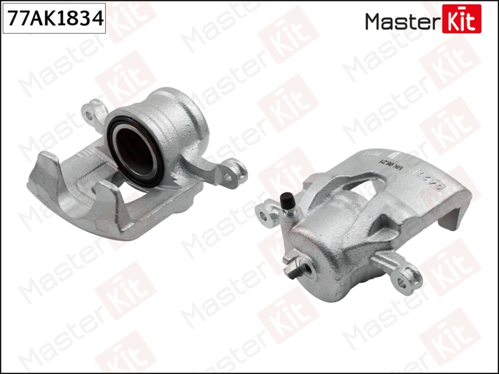 MASTERKIT 77AK1834 Суппорт тормозной перед. лев. Chevrolet Spark(M300) 09-