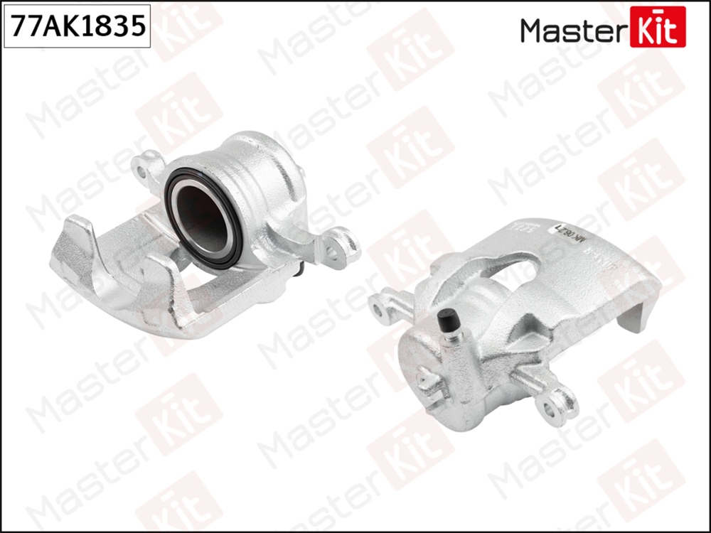 MASTERKIT 77AK1835 Суппорт тормозной перед. прав CHEVROLET SPARK 09-