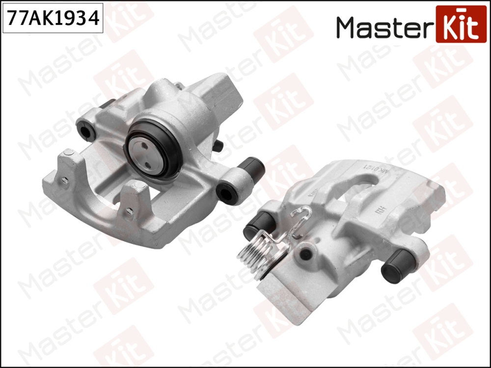 MASTERKIT 77AK1934 Суппорт тормозной зад. прав. Ford Focus III(BM ,BL,BK) 10-,Mazda 3(BK,BL) 99-