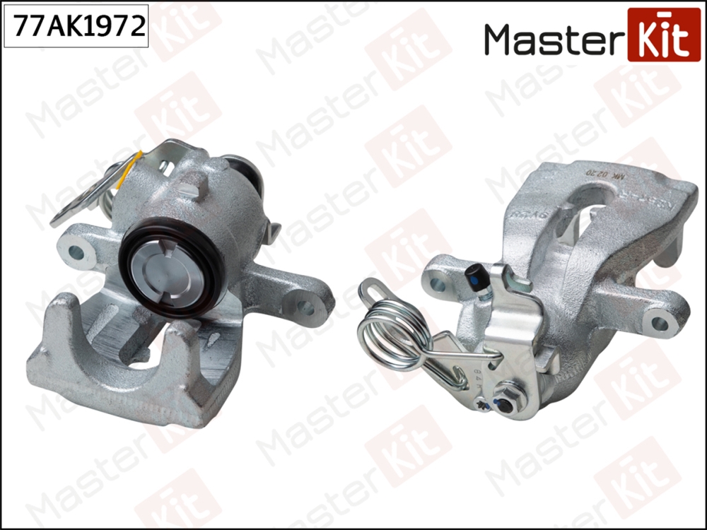 MASTERKIT 77AK1972 Суппорт тормозной задний правый Ford FOCUS II (DA , HCP, DP) 2004-2013, KUGA I 2008-2012, MONDEO I 77AK1972