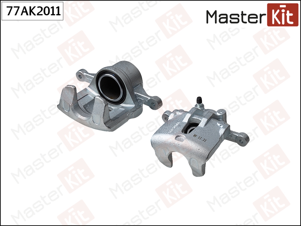 MASTERKIT 77AK2011 Суппорт тормозной передний левый Kia CEE D SW (ED) 2007-2012, Hyundai i30 (FD) 2007-2012 77AK2011