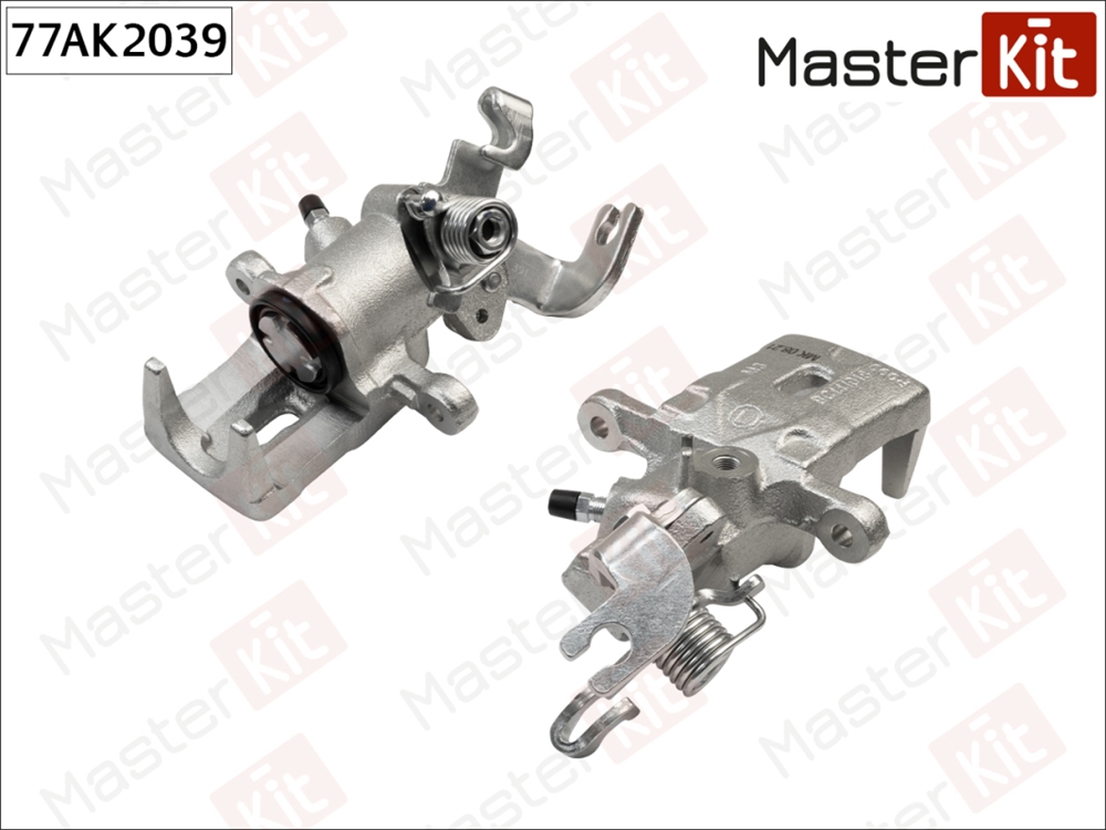 MASTERKIT 77AK2039 77AK2039 Тормозной суппорт зад. лев. Hyundai LANTRA 1995-2000, Kia CERATO 2004-