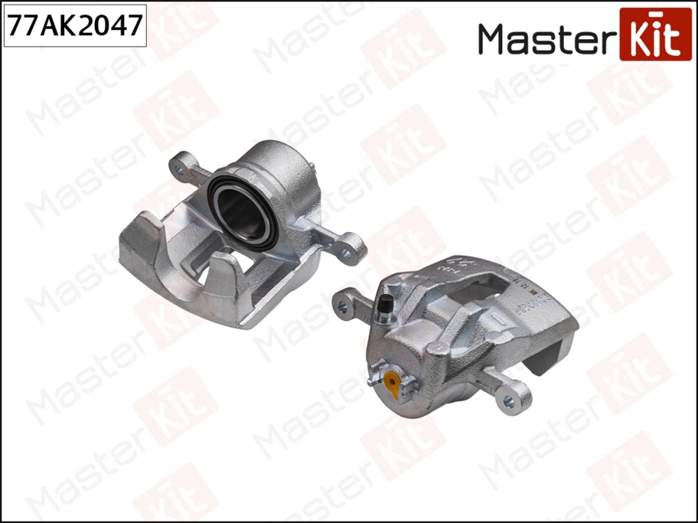 MASTERKIT 77AK2047 Суппорт тормозной перед. лев. Kia RIO III седан (UB) 2010 -, Hyundai i20 (GB, IB) 2014 - 77AK2047