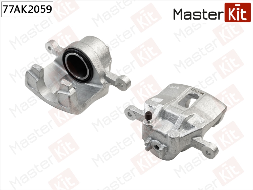 MASTERKIT 77AK2059 Суппорт тормозной перед. лев. Kia Rio II(JB) 05-,Hyundai Accent III(MC) 05-10