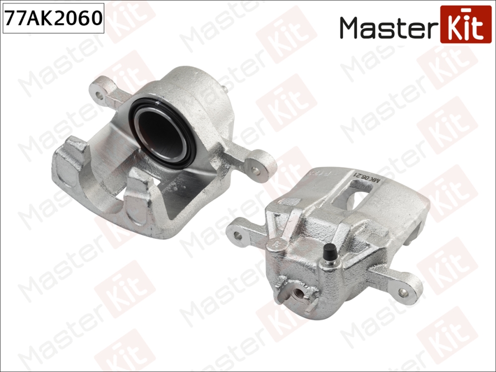 MASTERKIT 77AK2060 Суппорт торм. HYUNDAI ACCENT (05-)/KIA RIO II (05-) перед. прав. D 54мм