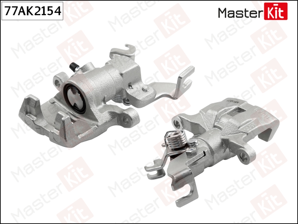 MASTERKIT 77AK2154 Суппорт тормозной | зад лев |