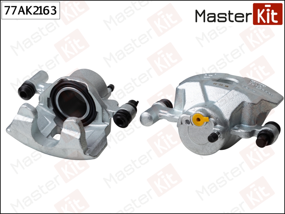 MASTERKIT 77AK2163 Тормозной суппорт перед.  прав. MAZDA 6 02-