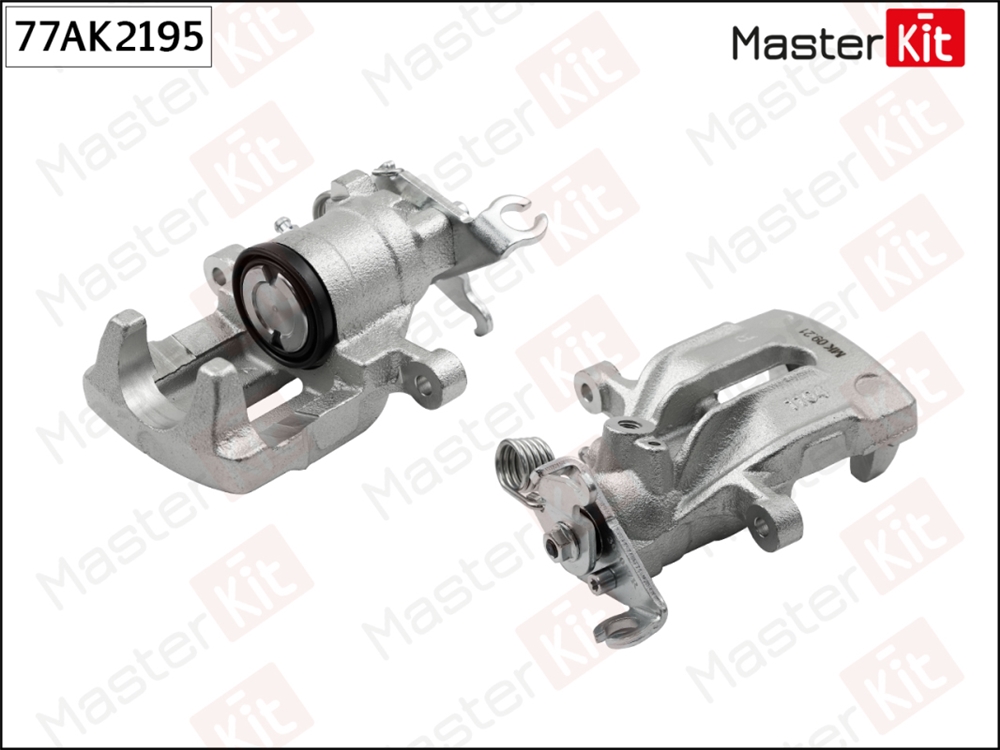 MASTERKIT 77AK2195 Суппорт тормозной зад. прав. Mitsubishi Carisma(DA ),Space Star(DG A) 95-06