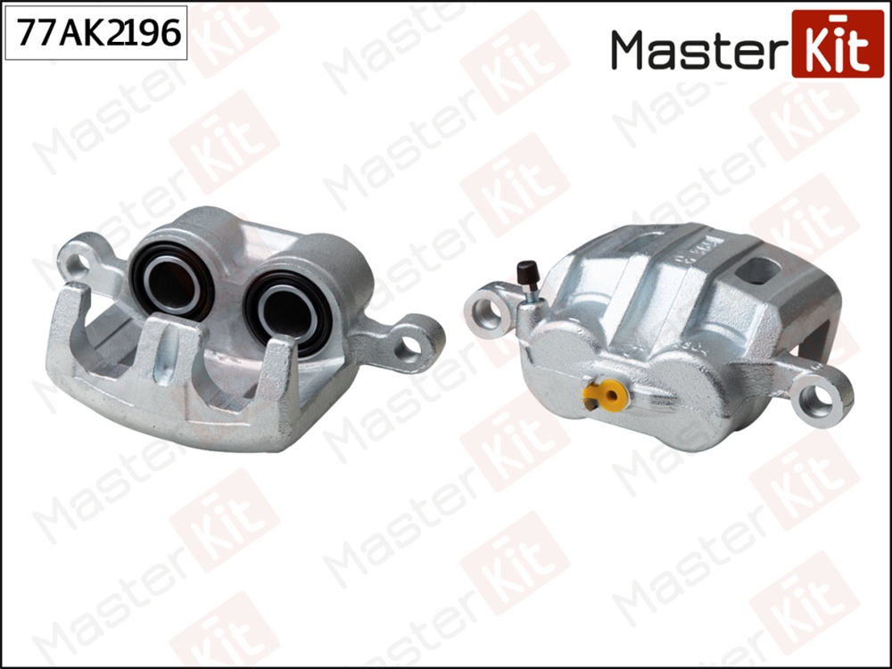 MASTERKIT 77AK2196 Суппорт тормозной перед. лев. Mitsubishi Outlander III(GG W) 12-,Peugeot 4007(GP ) 07-