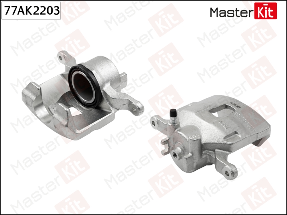 MASTERKIT 77AK2203 Суппорт тормозной перед. прав. Mitsubishi L 200 (KA T, KB T) 2004 - 2015 77AK2203 MASTERKIT