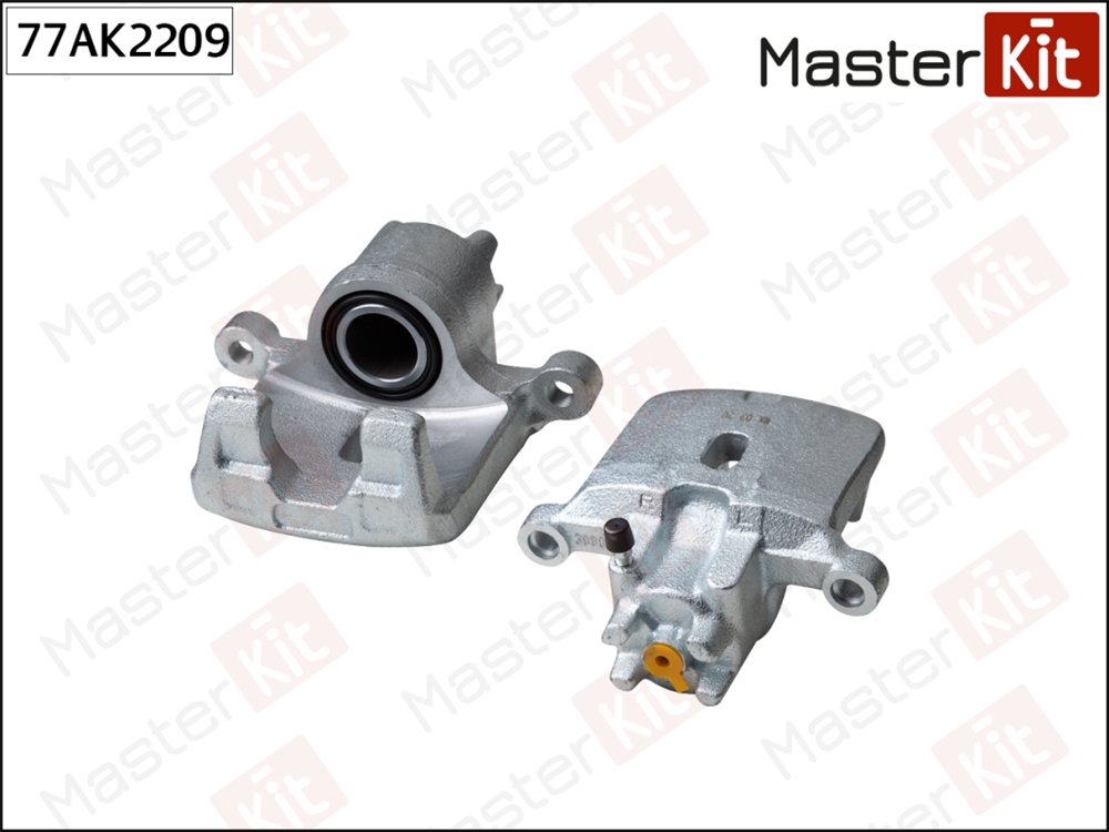MASTERKIT 77AK2209 Суппорт тормозной задний правый Mitsubishi PAJERO II (V3 W), III (V7 W, V6 W), IV (V8 W, V9 W) 1999- 77AK2209