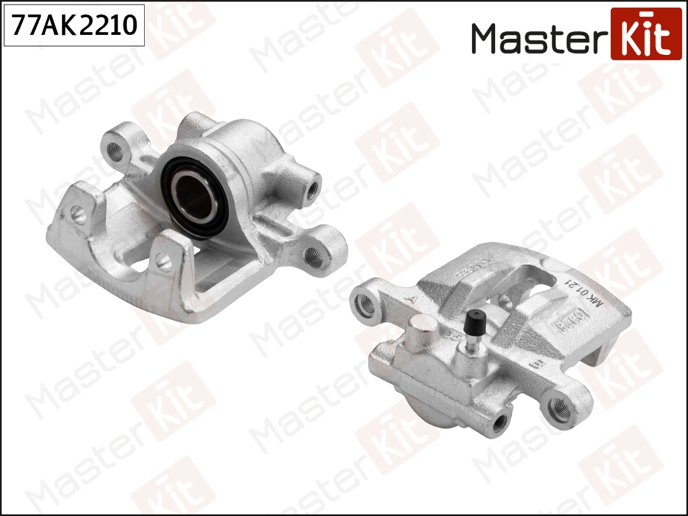MASTERKIT 77AK2210 Суппорт тормозной зад.  лев. Mitsubishi LANCER VIII (CY A, CZ A) 2007 - Masterkit 77AK2210