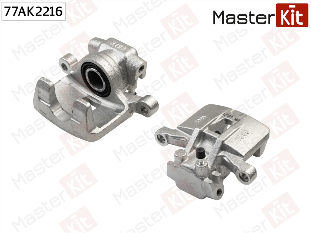MASTERKIT 77AK2216 77AK2216 Тормозной суппорт зад. лев. Citroen C-CROSSER (EP ) 2007-, Mitsubishi LANCER VIII