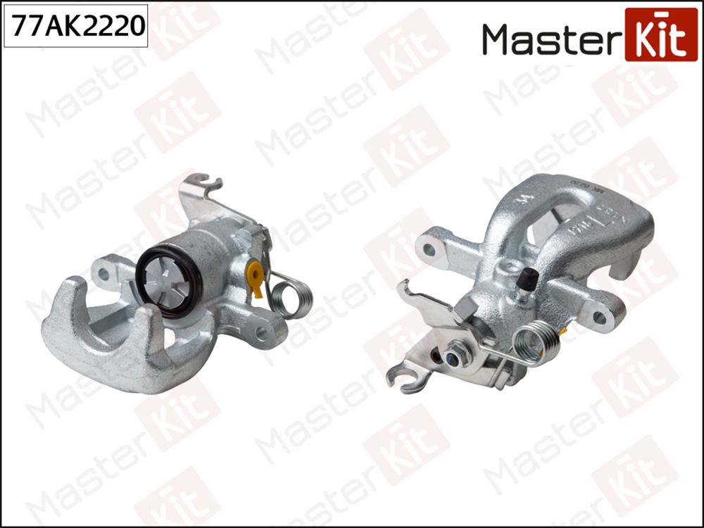 MASTERKIT 77AK2220 Суппорт торм. MITSUBISHI COLT (04-) зад. лев. D 34мм