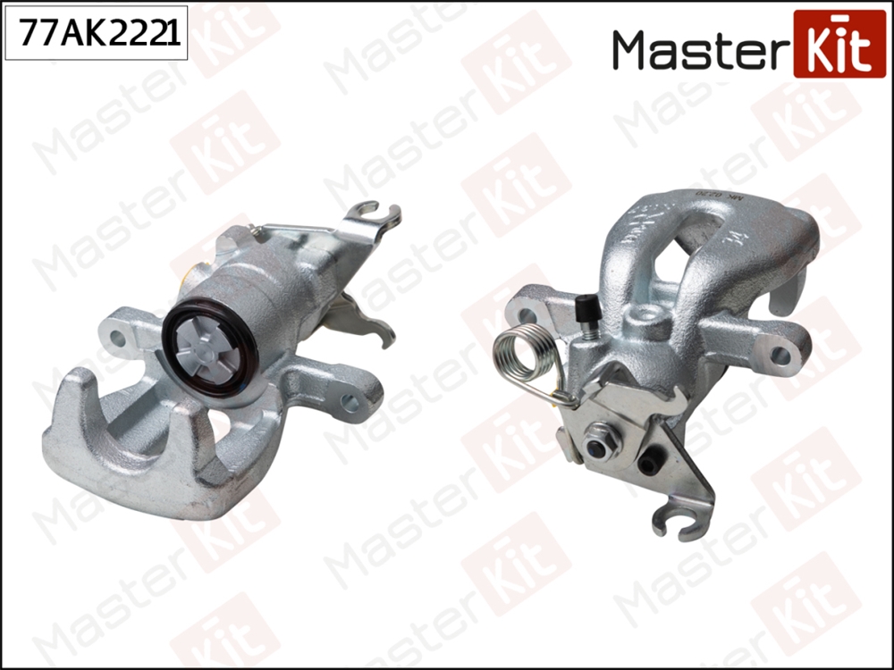 MASTERKIT 77AK2221 Суппорт торм. MITSUBISHI COLT (04-) зад. прав. D 34мм