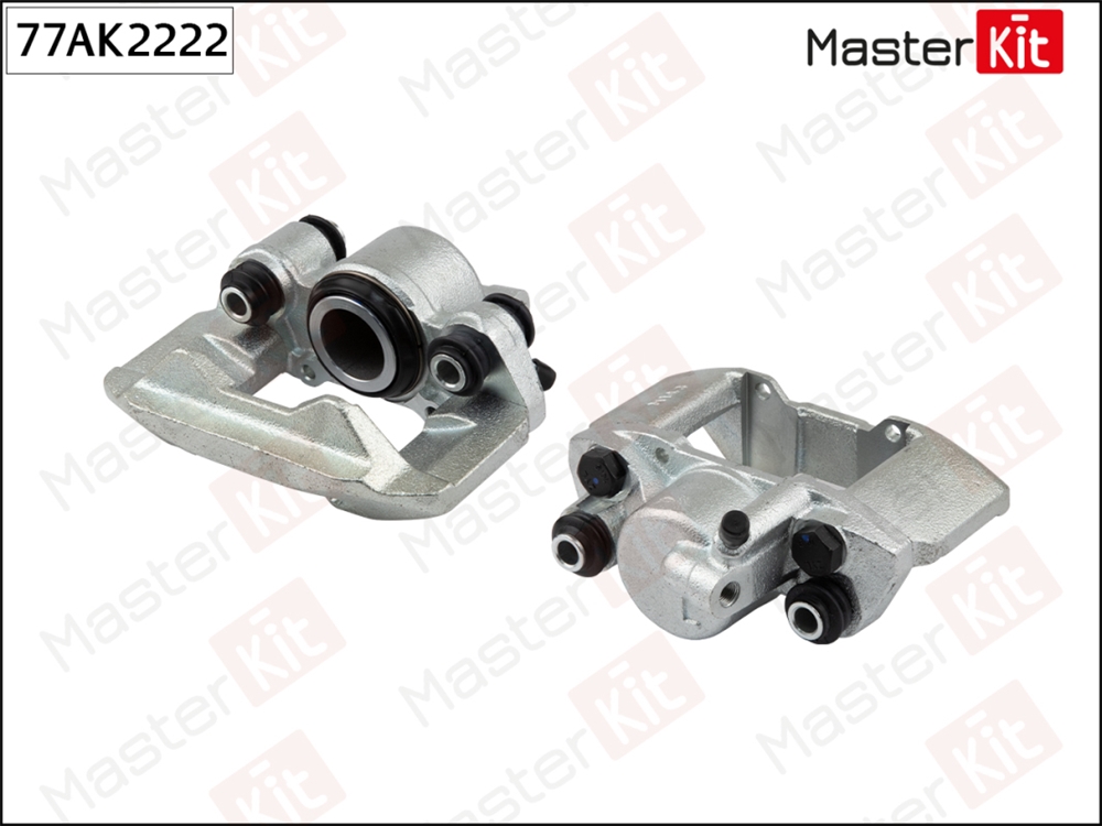 MASTERKIT 77AK2222 77AK2222 Тормозной суппорт зад. лев. Mitsubishi PAJERO SPORT II (KH , KG ) 2008-