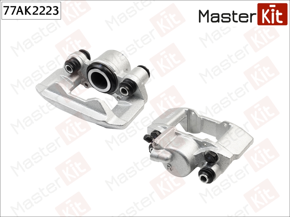 MASTERKIT 77AK2223 Суппорт тормозной зад. прав. Mitsubishi Pajero Sport II(KH ,KG ) 08-