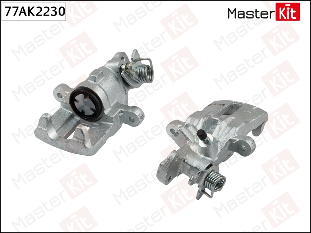 MASTERKIT 77AK2230 Суппорт тормозной зад. лев. Nissan Almera II(N16),Primera(P11,WP11) 96-06