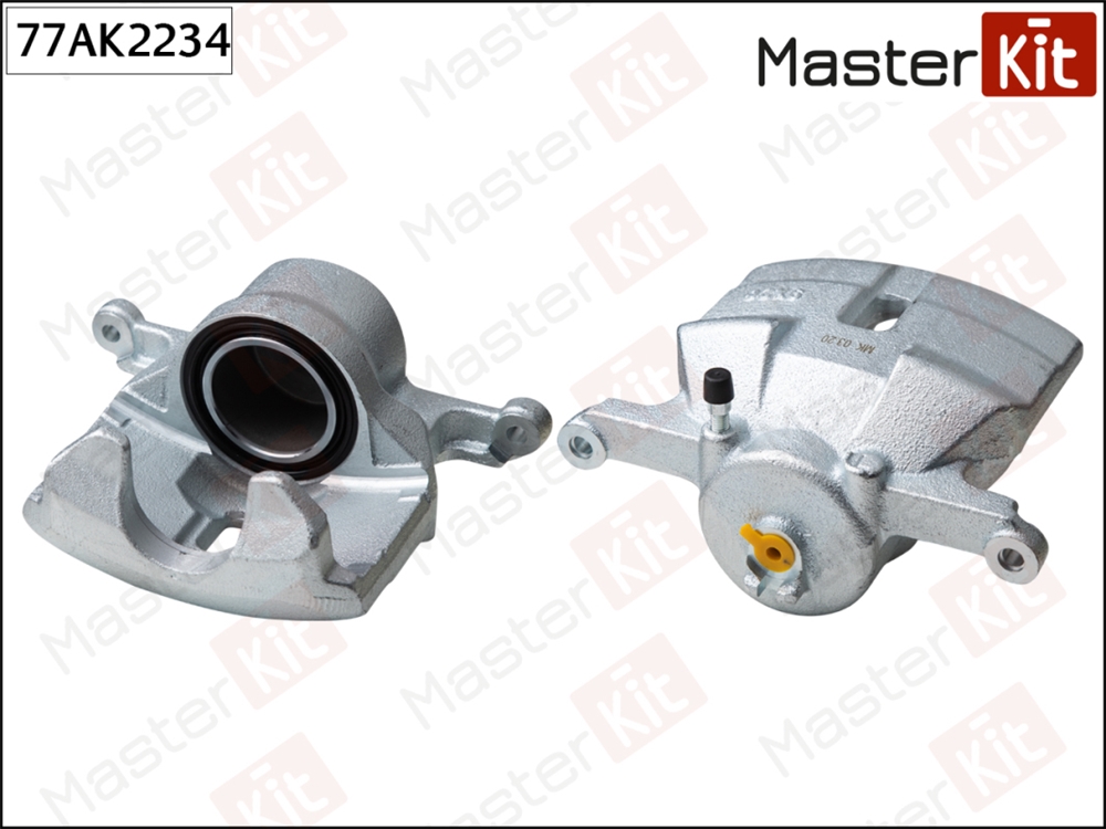 MASTERKIT 77AK2234 Суппорт тормозной перед. лев. Nissan Qashqai +2 I(J10,JJ10),X-Trail(T31,T32 ) 06-
