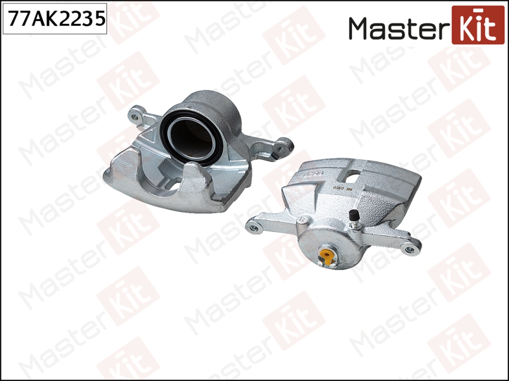 MASTERKIT 77AK2235 Суппорт тормозной перед. прав. Nissan Qashqai +2 I(J10,JJ10),X-Trail(T31,T32 ) 06-