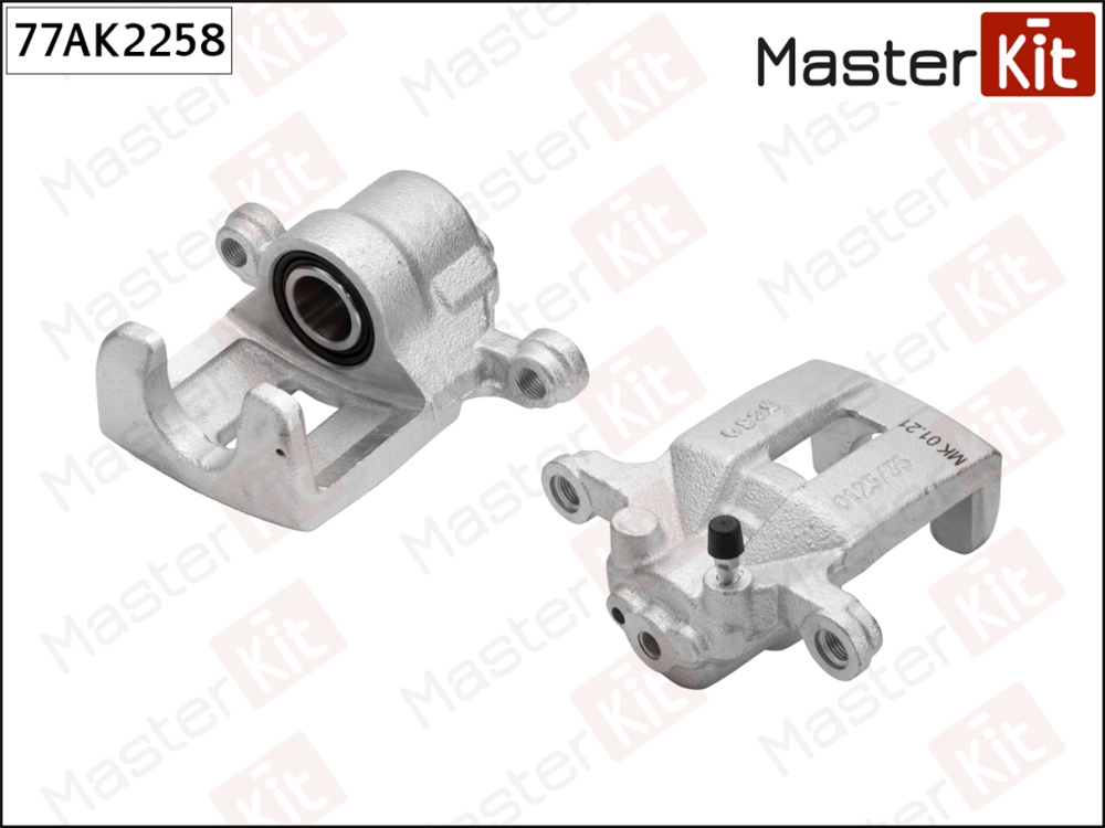 MASTERKIT 77AK2258 Суппорт тормозной зад. лев. Nissan X-Trail(T30) 01-13