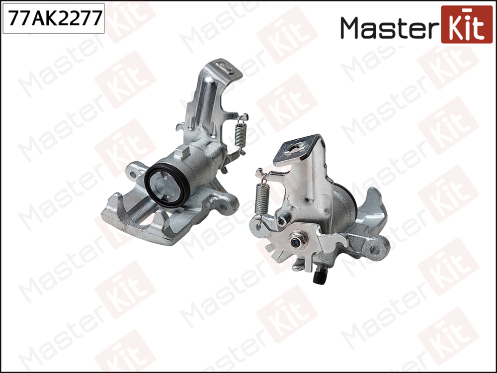 MASTERKIT 77AK2277 Суппорт тормозной зад. прав. Nissan Almera II(N16),Primera(P11,WP11) 96-