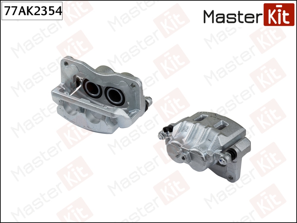 MASTERKIT 77AK2354 Суппорт тормозной перед. прав. Subaru Forester(SF ),Impreza(GD,GG),Legacy III(BE,BH) 97-09