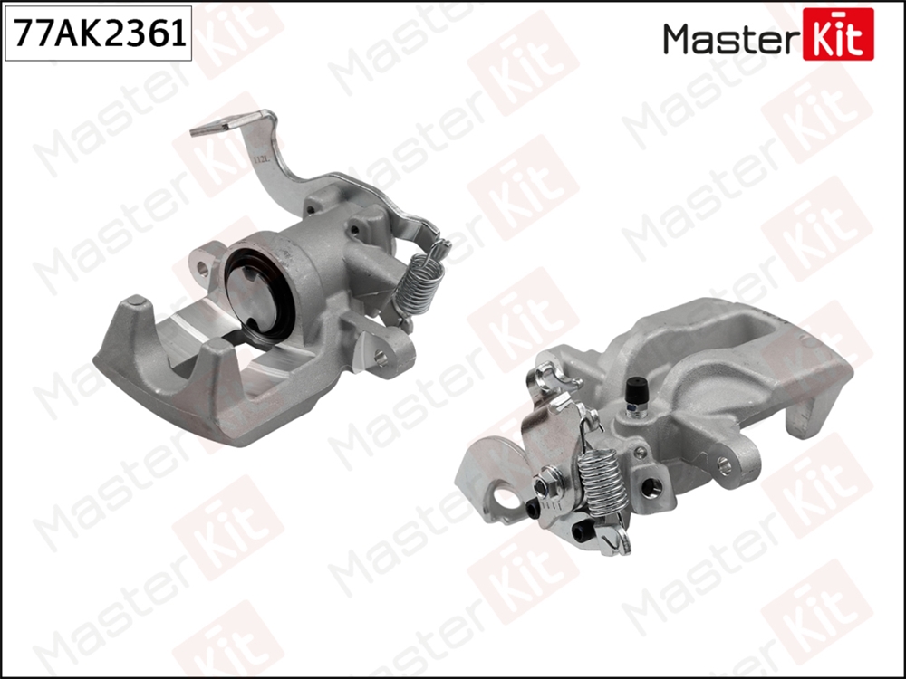 MASTERKIT 77AK2361 Тормозной суппорт задн. L